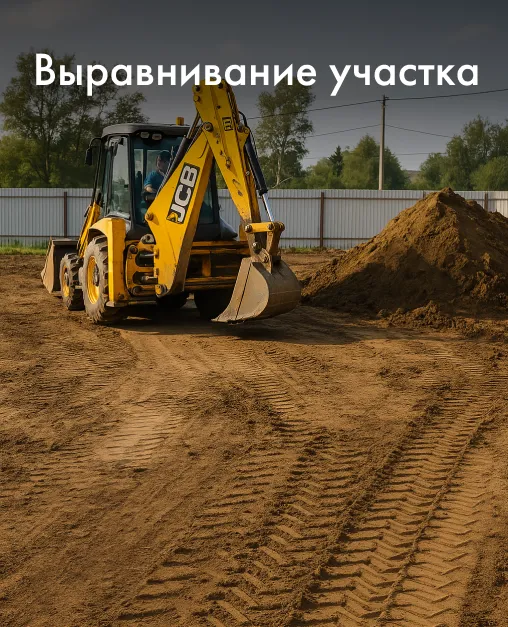 Выравнивание участка