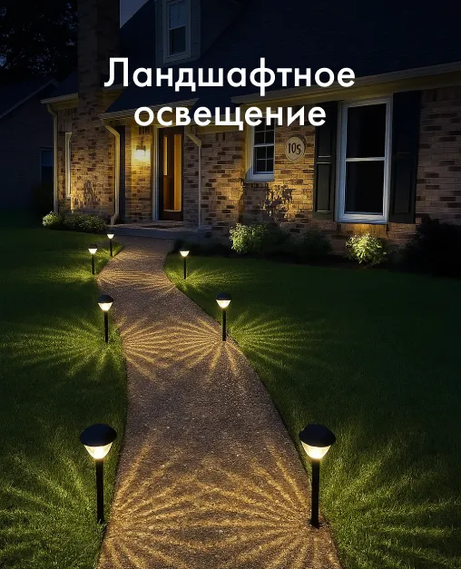 Ландшафтное освещение