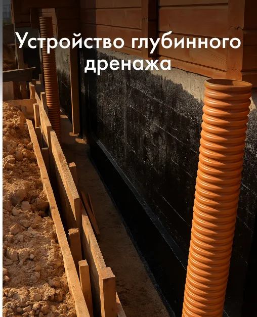 Устройство глубинного дренажа